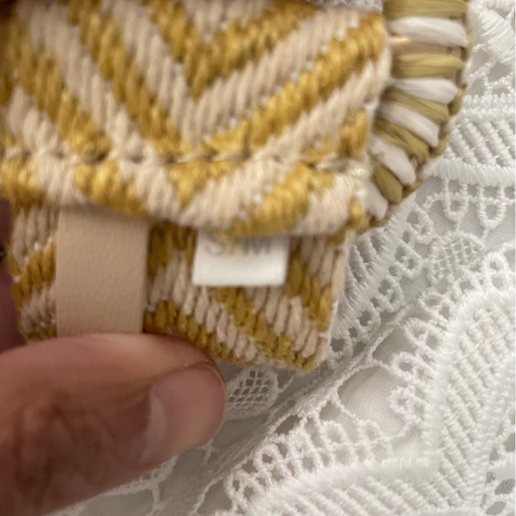 Pantalon En Dentelle Zimmermann - Taille AU 4 (US 12), Couleur Ivoire, Neuf Avec étiquettes